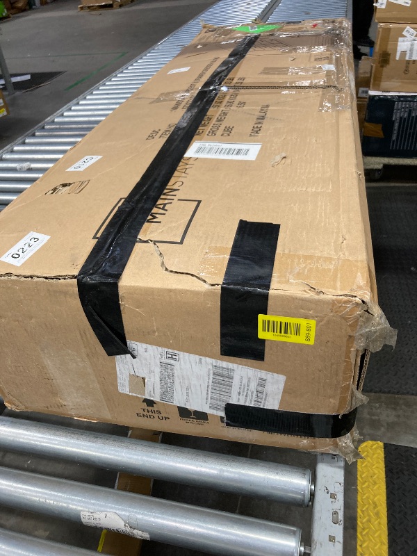 Photo 1 of 8 Drawer Double Dresser for Adults, Black Woodgrain