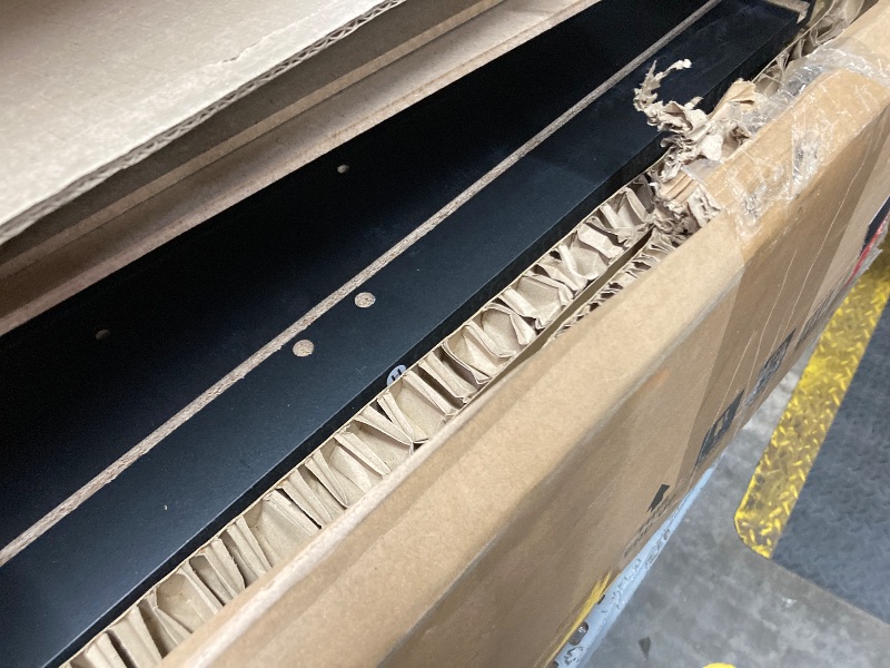 Photo 1 of 8 Drawer Double Dresser for Adults, Black Woodgrain