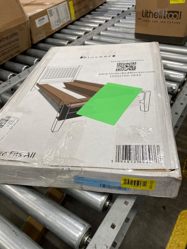 Photo 1 of ***THIS PRODUCT IS CARDBOARD***Under Bed Blocker for Pets – Whole Bed Kit - Adjustable Height & Length Custom Fits All Beds Black***THIS PRODUCT IS CARDBOARD***