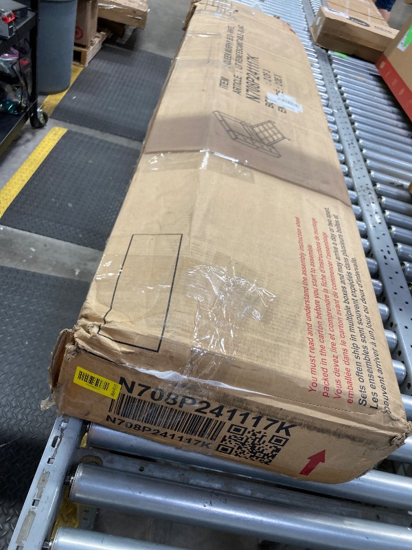 Photo 1 of ***BOX 2 OF 3 ONLY***QUEEN MURPHY BED WITH STORAGE SHELVES, WHITE***BOX 2 OF 3 ONLY***