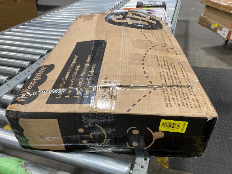 Photo 1 of
Click to see full view
Fisher-Price Baby Bouncer Colorful Corners Jumperoo Activity Center with Music Lights Sounds & Developmental Toys