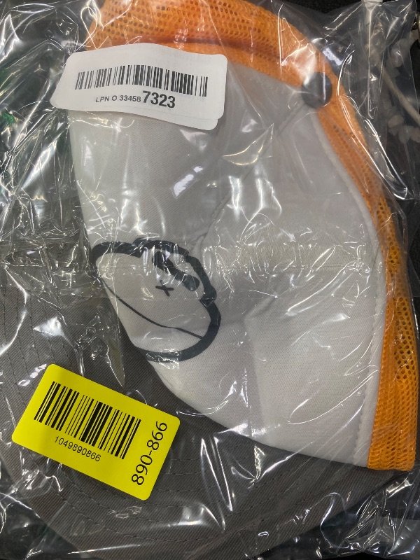 Photo 1 of *** NOT THE PICTURE***
Califari Sunset Sherbet Trucker Hat Featuring an Adjustable Snap Back - Ideal Medium Size - Features Unique Strain Art - Ideal Hat for Outdoor Fun Times Pink, Orange