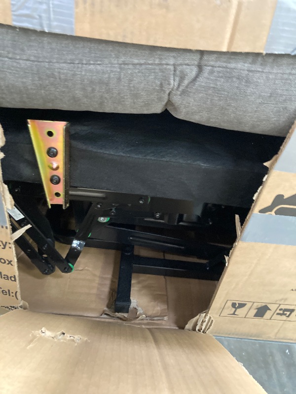 Photo 1 of **MISSING PARTS/NO BOTTOM NO SIDES***JONPONY Power Lift Recliner Chair Recliners for Elderly with Heat and Massage Recliner Chair for Living Room with Infinite Position and Side Pocket,USB Charge Port,Grey