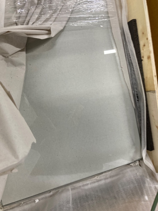 Photo 1 of ***(MISSING PARTS - SELLING AS IS )***
Zevemomo Tempered Glass Display Cabinet with Lights, 4-Tier Curio Cabinet with Glass Doors and Lock, Glass Display Case for Collectibles, for Living Room, Bedroom, Office, Double Door, White