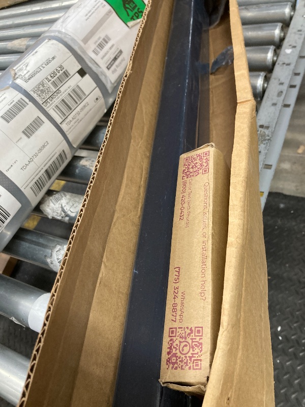 Photo 1 of CR Fence & Rail Deck Railing Kit - Outdoor Metal Porch Railing with Post No Top Rail Needed, Black Wrought Iron Railings System for Balcony Front Porch & Patio Fencing Railings & Pickets Exterior, 6X3