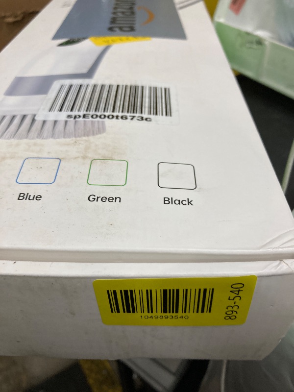 Photo 1 of **PARTS ONLY/DOES NOT WORK**Vaxbree Electric Spin Scrubber with LED Display, IPX7 Waterproof Powerful Shower Scrubber, 2H Runtime, 2 Speeds, Adjustable Handle, 8 Brush Heads, Cleaning Brushes for Household Use Bathtub Tile Car