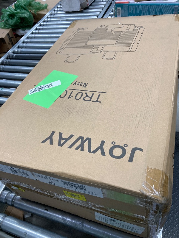 Photo 1 of **MISSING BOTH SMALL CARRY ON BAGS***Joyway - 5 Luggage Sets ABS Hardside Spinner Luggage -?Expandable Suitcase20 24 ?28-in Checked Luggage-Deep Blue