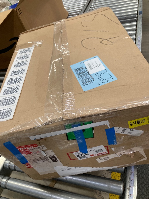 Photo 1 of ***(PARTS ONLY White Ceramic Sink & Tempered Glass Counter Top) SELLING AS PARTS ONLY***COZIMAX Soul White Ceramic Sink, Tempered Glass Countertop,