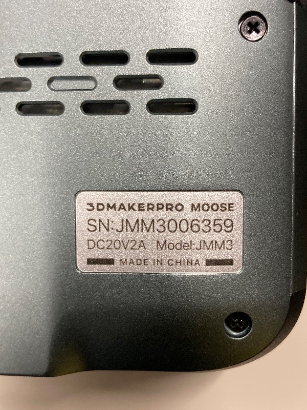 Photo 1 of ***(PARTS ONLY -SELLING AS IS )*** 
3DMakerpro 3D Scanner for 3D Printing, Handheld 3D Model Scanner Moose with 0.03mm High Detailed Precision, 24-bit Color Camera, Anti-Shake Lenses, Compatible with Windows/MacOS (Moose Premium)