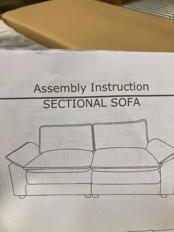 Photo 1 of ***BOX 3/3******PARTIAL SET******* COUCH