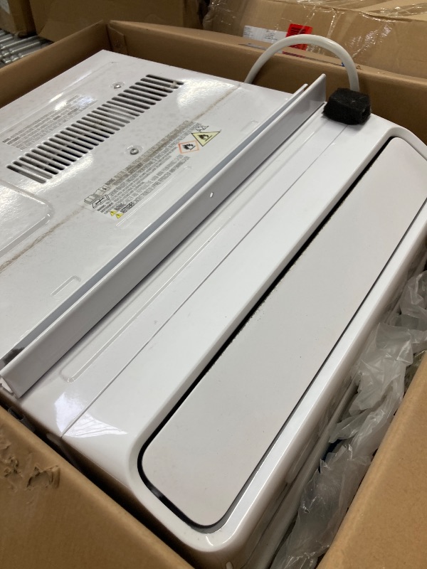 Photo 1 of Midea 12,000 BTU Smart Inverter Air Conditioner Window Unit with Heat and Dehumidifier – Cools up to 550 Sq. Ft., Energy Star Rated, Quiet Operation, Electronic Controls, Remote Control, White