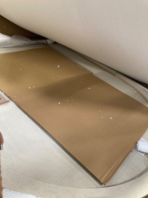 Photo 1 of *********BOX 1 OF 2****** Christopher Knight Home Lancas Modern Minimalist Wooden Indoor Dining Table, Oval Top Dining Table Set for 6, Pedestal Dining Room/Kitchen Table, Ideal for Restaurant/Family Gatherings, Light Ash