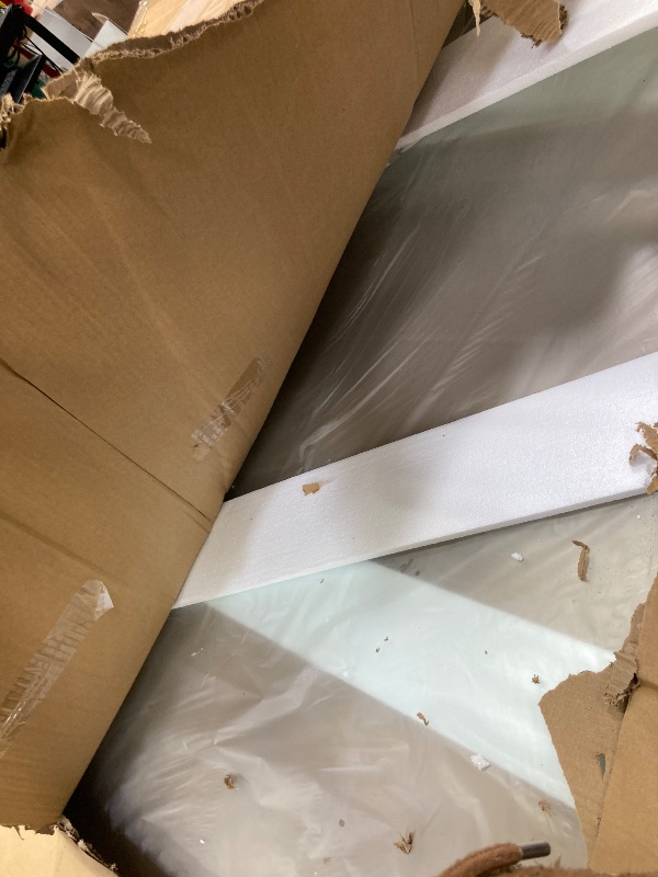 Photo 1 of ********BOX 1 OF 4*******PARTIAL SET****** DreamLine Unidoor Plus 58-58 1/2 in. W x 72 in. H Frameless Hinged Shower Door in Oil Rubbed Bronze, SHDR-245807210-06