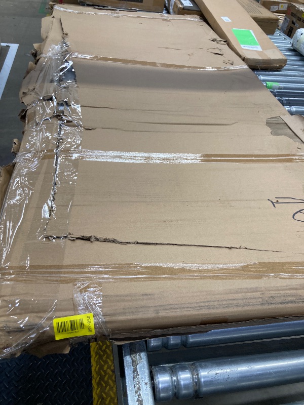 Photo 1 of ********BOX 1 OF 4*******PARTIAL SET****** DreamLine Unidoor Plus 58-58 1/2 in. W x 72 in. H Frameless Hinged Shower Door in Oil Rubbed Bronze, SHDR-245807210-06