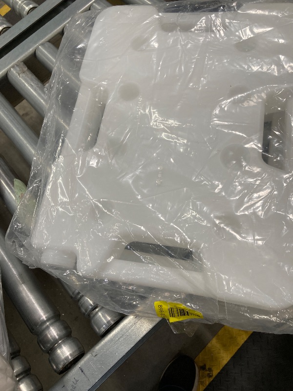 Photo 1 of ***(MISSING PARTS -SELLING AS IS)***
2 Pack Swimming Pool Ladder Weights for Above Ground Pools, Plastic Pool Step Weights Removable Stair Weights Anchor Container 52lbs for Easy Step System