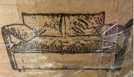 Photo 1 of ********missing parts******** 3 in 1 covertible sofa