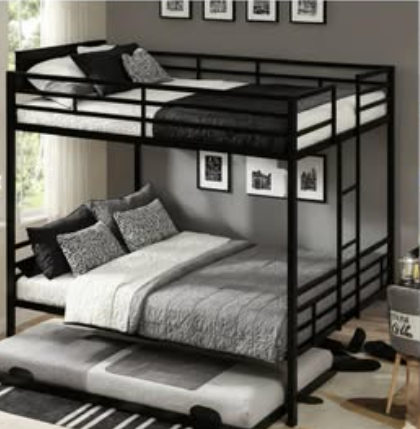 Photo 1 of *********BOX 1 OF 2******* king over king bunk bed with trundle