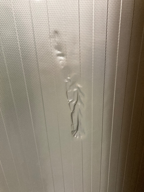 Photo 1 of ***(DAMAGE, SELLING AS IS )*** 
BINGERMA Commercial Beverage Refrigerator with 3 Glass Doors 56 Cu.ft Display Merchandiser Cooler Bar Black Drink Fridge for Convenience Stores, Supermarkets,Bars,Offices