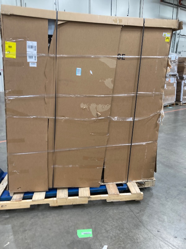 Photo 1 of ***(DAMAGE, SELLING AS IS )*** 
BINGERMA Commercial Beverage Refrigerator with 3 Glass Doors 56 Cu.ft Display Merchandiser Cooler Bar Black Drink Fridge for Convenience Stores, Supermarkets,Bars,Offices