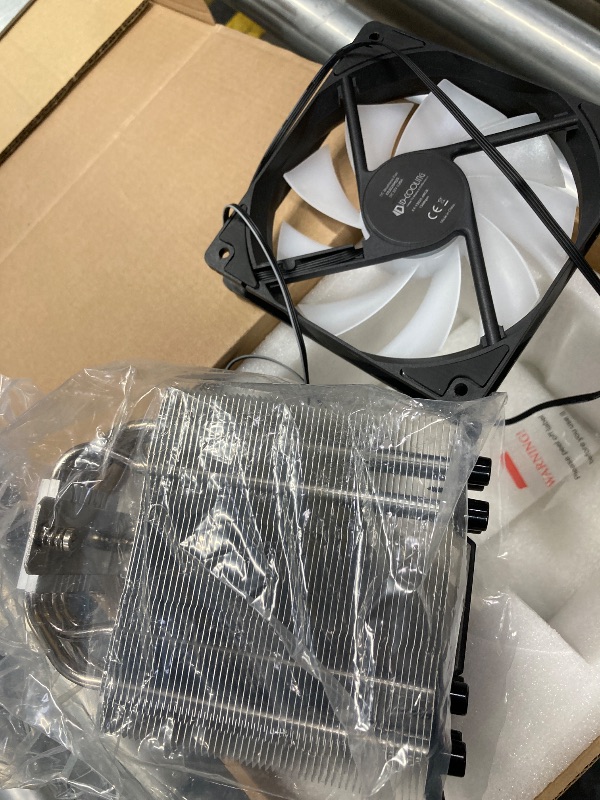 Photo 1 of ***MISSING ONE***SELLING AS IS***
Thermalright PS120SE ARGB CPU Air Cooler, 7 Heat Pipes CPU Cooler,Dual 120mm TL-C12B-S V2 PWM Fan, AGHP 4.0 Technology, S-FDB Bearing, for AMD AM4 AM5/Intel 1700/1150/1151/1200, PC Cooler