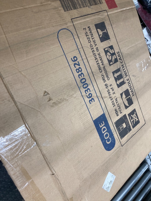 Photo 1 of **** ONLY BOXES 2/3 AND 3/3*** MISSING 1/3****
Phoenix Home Manual Recliner Chair for Adults with Massage and Heat, Overstuffed Fabric Reclining Chair, Oversized Recliners with 2 Cup Holders and Side Pockets for Living Room, Bedroom, Dark Grey