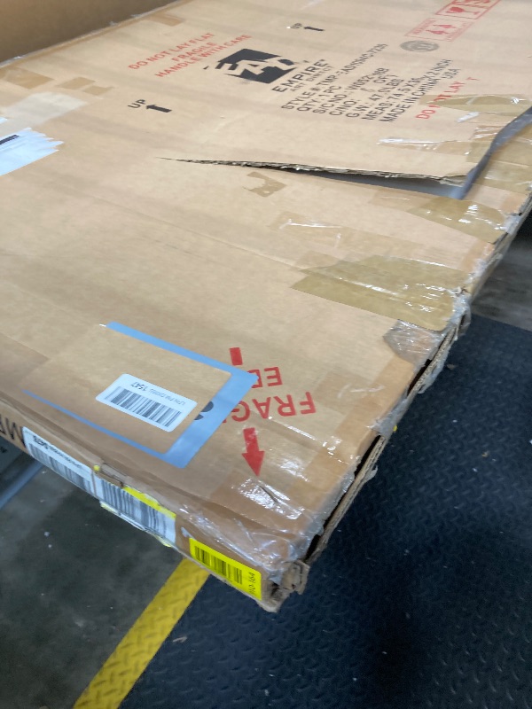 Photo 1 of **BOX 1 OF 3 ONLY/THIS IS ONLY THE 3RD PICTURE TO THE SET***Empire Art Direct "Venice Gondolas ABC Frameless Free Floating Tempered Glass Panel Graphic Wall Art Set of 3, Ready to Hang, Living Room, Bedroom & Office, 72in x 36in x 0.2in each