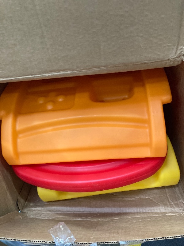 Photo 1 of ***(MISSING PIECES -SELLING AS PARTS ONLY)***Step2 Game Time Sports Climber, Kids Indoor/Outdoor Playset, Backyard Playground Set, Slide, Climbing Wall, Basketball Hoop, Outside Jungle Gym, For Toddlers 2-6 Years ***(BOX RIPPED/TORN)***