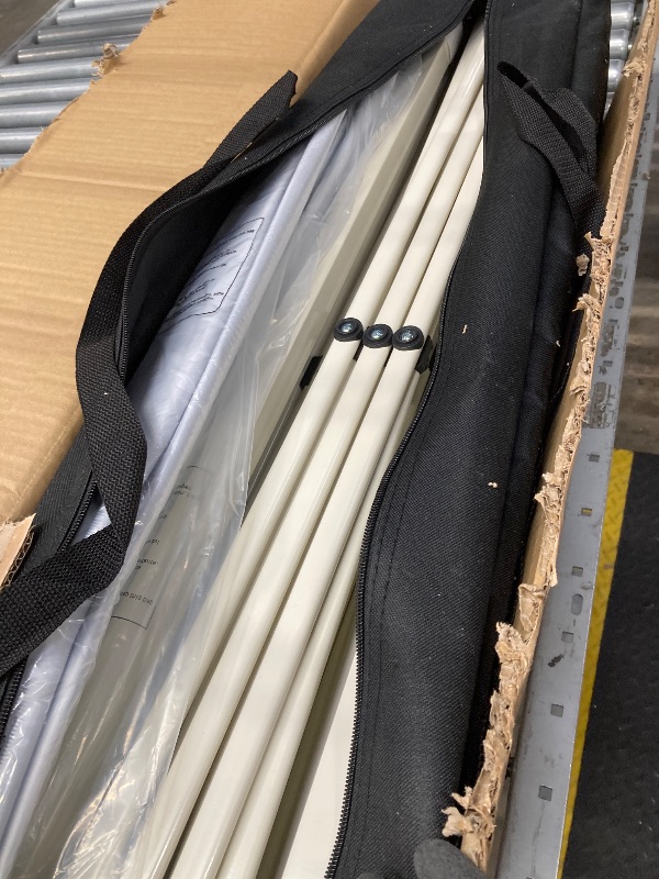 Photo 1 of Pop Up Canopy Tent with Awning,Heavy Duty Canopy UPF 50+ All Season Wind Waterproof Commercial Outdoor Street Vendors Party Tents for Parties Canopy with Carry Bag(10 x 10 ft White)