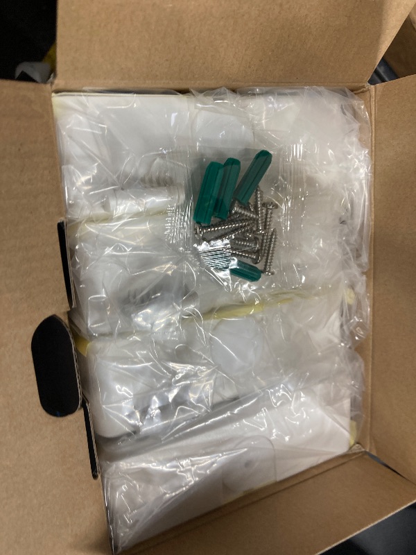 Photo 1 of {Universal Junction Box for Camera} Security Camera Junction Box Hide Cable, Wall Ceiling Mount Bracket for CCTV Cam, Base Boxes for Dome Bullet Outdoor Camera, ABS Plastic Electric Enclosure (4 Pack)