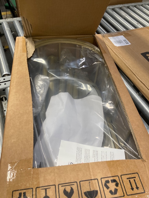 Photo 1 of ***It is used, it is missing a piece and it is not known if it works at 100%.**BOOSDEN Metal Clothing Rack with Wheels, Rolling Clothes Racks for Hanging Clothes, Sturdy Standing Garment Rack with Storage Shelf and 4 Hooks, Clothes Hanger Racks for Bedroo