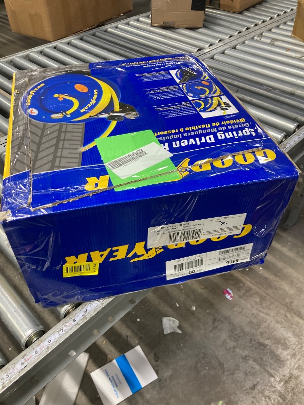 Photo 1 of ***Coxreels 1125-4-200 Hand Crank Steel Hose Reel, 1125 Series - ½” x 200’, 3,000 PSI - Heavy It is used, missing parts, and it's not known if it works 100%.***Duty All Welded Steel A Frame - Adjustable Tension Break – Made in the USA, Blue