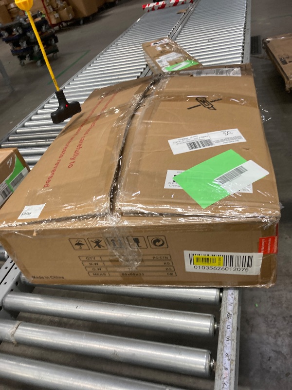 Photo 1 of ****Ktaxon Accent Chair Corduroy Upholstered Armchair, Reading Club Chair with Pillow and Solid Wood Frame for Living Room Bedroom Furniture Off Whit*****