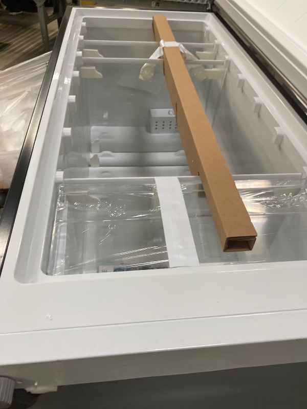 Photo 1 of ***and it doesn't sound very good It is used, it is missing a piece, it has some dents on the bottom of the refrigerator and it is not known if it works 100%.**KoolMore KM-RUF-7S-SS 7 Cu. Ft. Garage Ready Convertible Upright Manual Defrost Freezer/Refrig