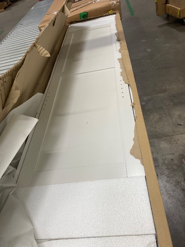 Photo 1 of ***It is used, it is missing parts and it is not known if it works 100%, which cannot be returned.****Sauder Select Storage Cabinet/ Pantry cabinets, White finish