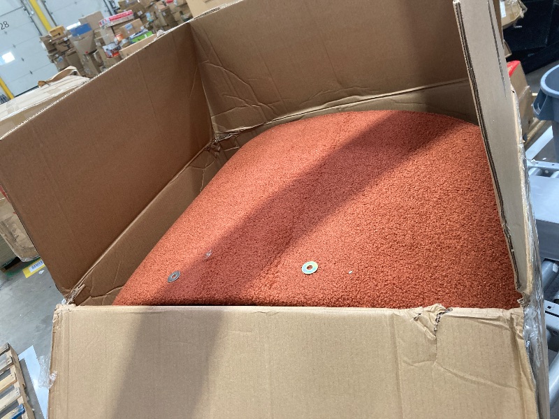 Photo 1 of **It is used, it is missing parts and it is not known if it works 100%, which cannot be returned.****Christopher Knight Home Sabbo 87.50" Curved Oversized 2 Seater Sofa, Upholstered Couch Chair, Soft Seating Lounge Sofa Chair, Cozy Loveseat with Armrest,