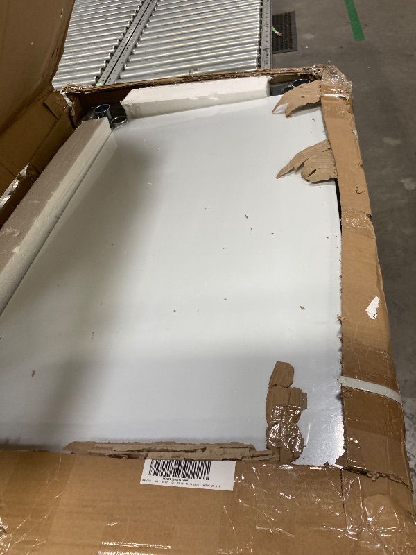 Photo 1 of ***It is used, it is missing parts and has some small scratches, it is not known if it works 100%.****HARDURA Stainless Steel Table with Wheels 30 x 48 Inches Casters NSF Heavy Duty Commercial Work & Prep Table with Undershelf and Galvanized Legs for Rest