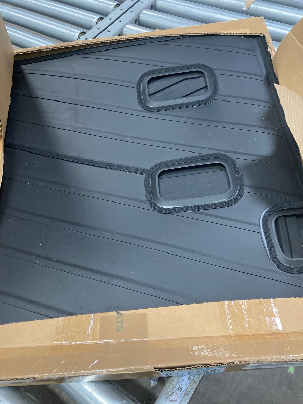 Photo 1 of ***used missing parts**sed missing parts***3W Cargo Liner Fit for Honda Pilot 2023-2025 TPE Custom Fit All Weather Honda Pilot Accessories 2023-2025 Odorless Anti-Slip Mats Trunk Mats Black