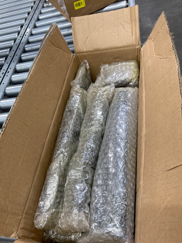 Photo 1 of *****It is used, it is missing a part and it is not known if it works 100%.****Kaler Industrial Iron Pipe Shelves - Set of 2, 5-Tier Wall-Mounted Bookshelf with Vintage Retro Design and Rustic Farmhouse Appeal Black?68" H?