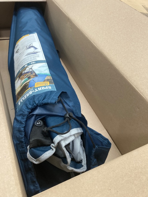 Photo 1 of *used**Sport-Brella SB Recliner Chair Midnight Blue 1PK FES