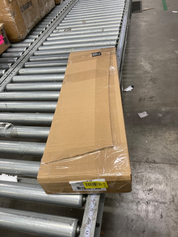 Photo 1 of *used****CHICOLOGY Cordless Faux Wood Blinds, Window Shades, 22''W x 72''H, Basic White