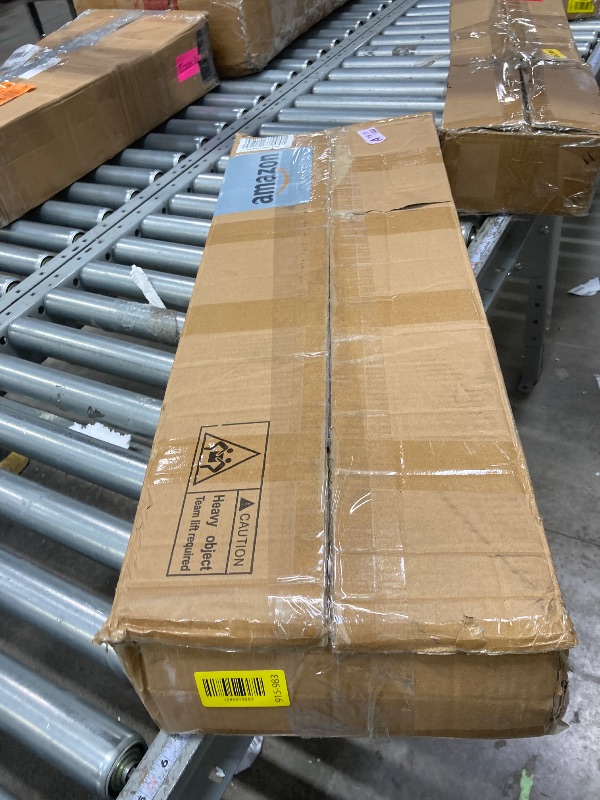 Photo 1 of ****It is used, it is missing a part and it is not known if it works 100%.******HDDFER Industrial Pipe Shelving Rustic White Pipe Wall Shelves Bathroom Shelves with Wood Planks Industrial Floating Shelves 30 Inch Farmhouse Bookshelf Pipe Shelves Wall Moun