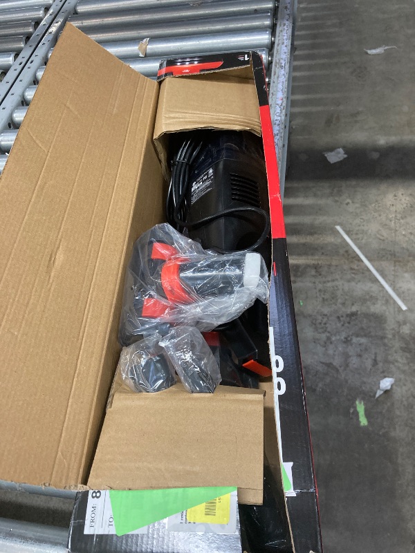 Photo 1 of **Dirt Devil 3-in-1 Lightweight Corded Stick Vacuum Cleaner and Handheld with LED Lights, It is used, it is missing a part and it is not known if it works 100%.***Multi-Surface Cleaning, Model EV1426CS