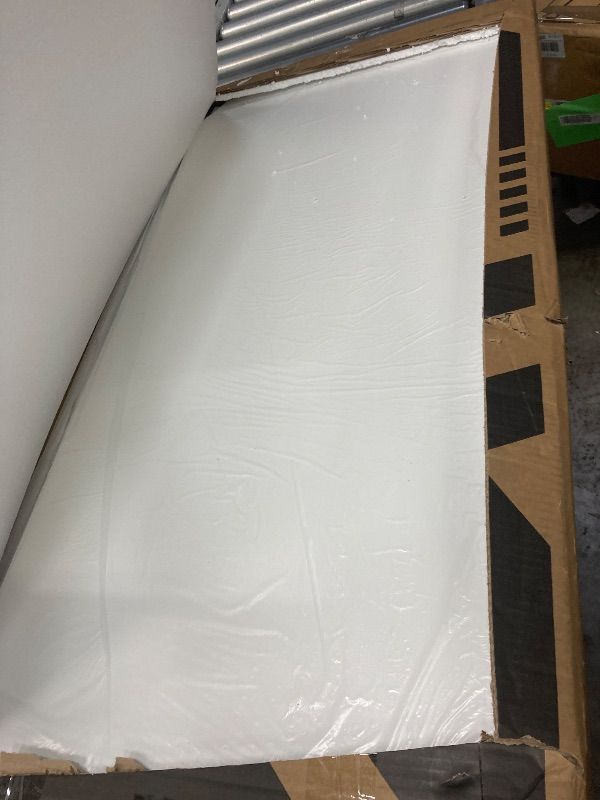 Photo 1 of ***It is used, it is missing a part and it is not known if it works 100%*****Sofanext 40" Home Office Desk with 6 Drawers, Modern Computer Desk with Small Space, Corner Computer Desk, Pure White