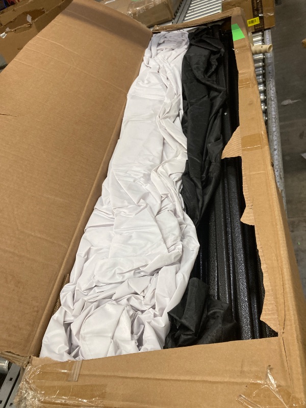 Photo 1 of **GVDV 10' x 20' Pop up Canopy Tent Party Tent Outdoor Event Instant Tent Gazebo with It is used, it is missing a part and it is not known if it works 100%***Removable Sidewalls and Carry Bag, White