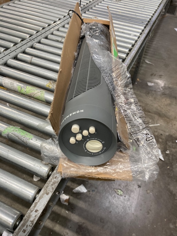 Photo 1 of **used**ower Fan, 32" Wide Oscillating Cooling Fan with 3 Speeds 3 Wind Modes ,Timer,Pentatonic Button,Standing Fan for Home,Bedroom & Office