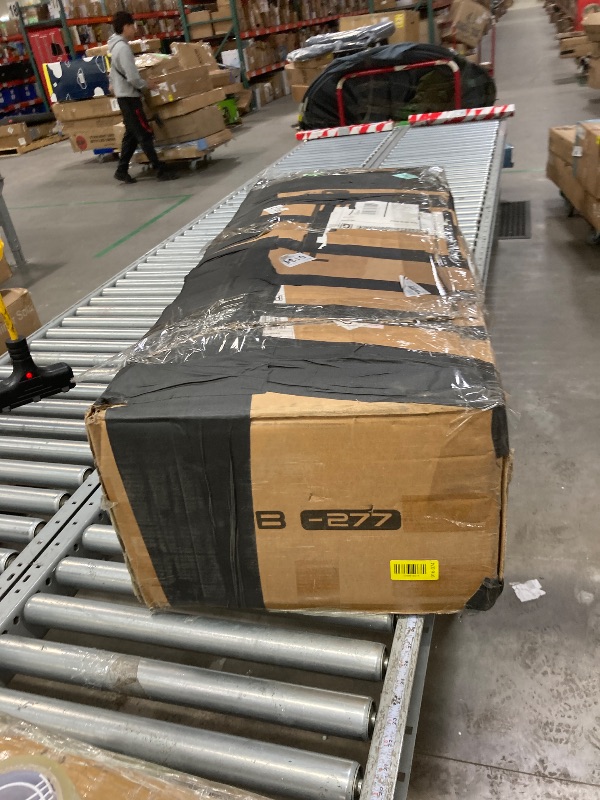 Photo 1 of ****It is used, it is missing a piece and it is not known if it is 100% functional.****Homfa 70.9'' Tall Kitchen Pantry Cabinet with Charge Station & Led Light, 3 Drawer Storage Cabinet with Adjustable Shelves, White