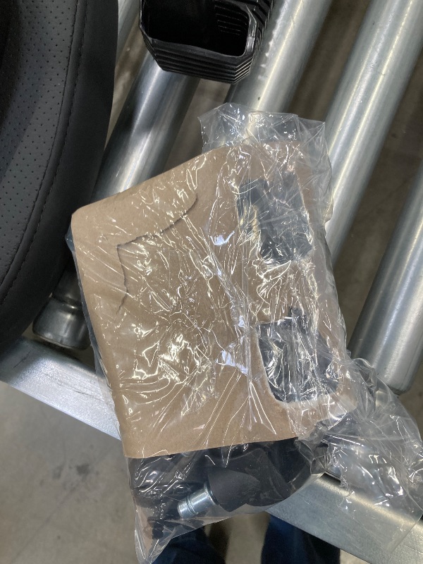 Photo 1 of **It is used, it is missing a piece and it is not known if it is 100% functional.**Primy Cross Legged Swivel Chair, ADHD Meditation Yoga Chair, Ergonomic Kneeling Chair for Adults with Wide Seat, 360° Swivel Retractable Footrest, Adjustable Height Leather