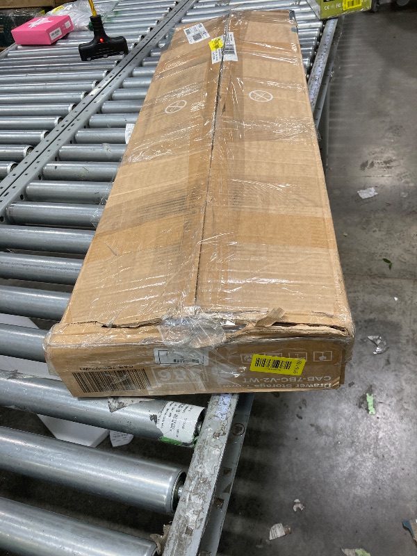 Photo 1 of ***It is used, it is missing a piece and it is not known if it is 100% functional.*****UNMOS 7 Drawer Fabric Dresser for Bedroom, Chest of Drawer Organizer Storage Cabinet for Closet, Entryway, White