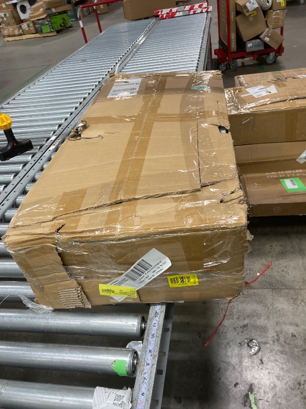 Photo 1 of **It is used, it is missing a piece and it is not known if it is 100% functional****.Pantry Cart Microwave Stand with Storage, Behost 60"Coffee Bar Station Kitchen Island Baker Rack for Kitchen, Vintage Brown