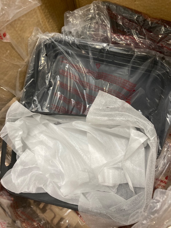 Photo 1 of ****used***Ninja Foodi 4-in-1 Indoor Grill with 4-Qt Air Fryer, Roast, Bake, & Cyclonic Grilling Technology, Black/Stainless